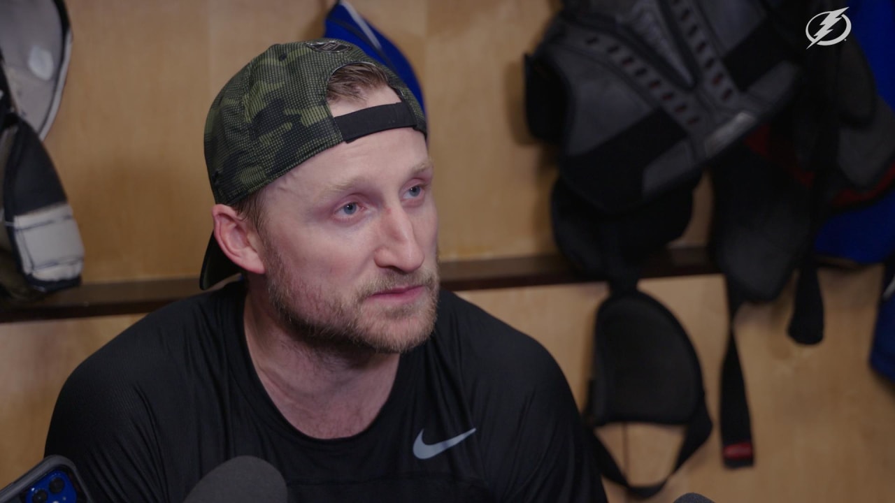 Stamkos Postgame 4 9 24 Tampa Bay Lightning