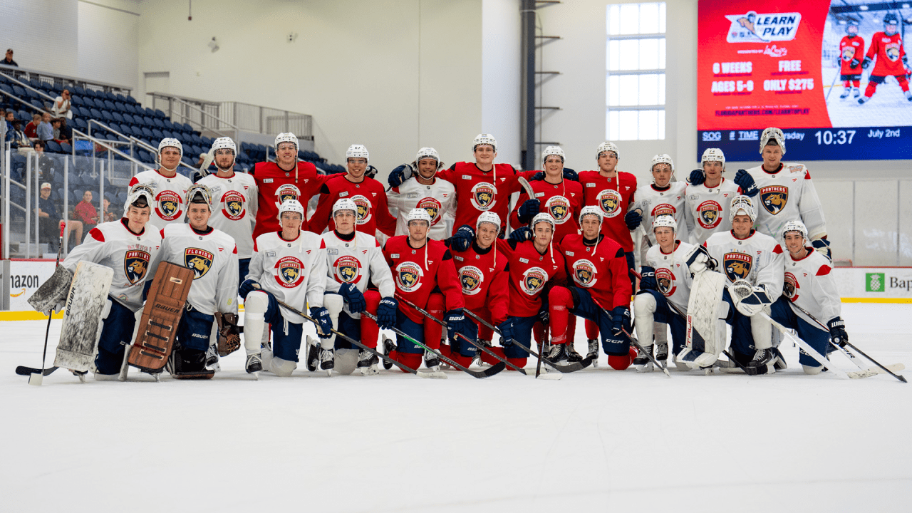 Panthers Close Development Camp With 3-on-3 Scrimmage in Fort Lauderdale