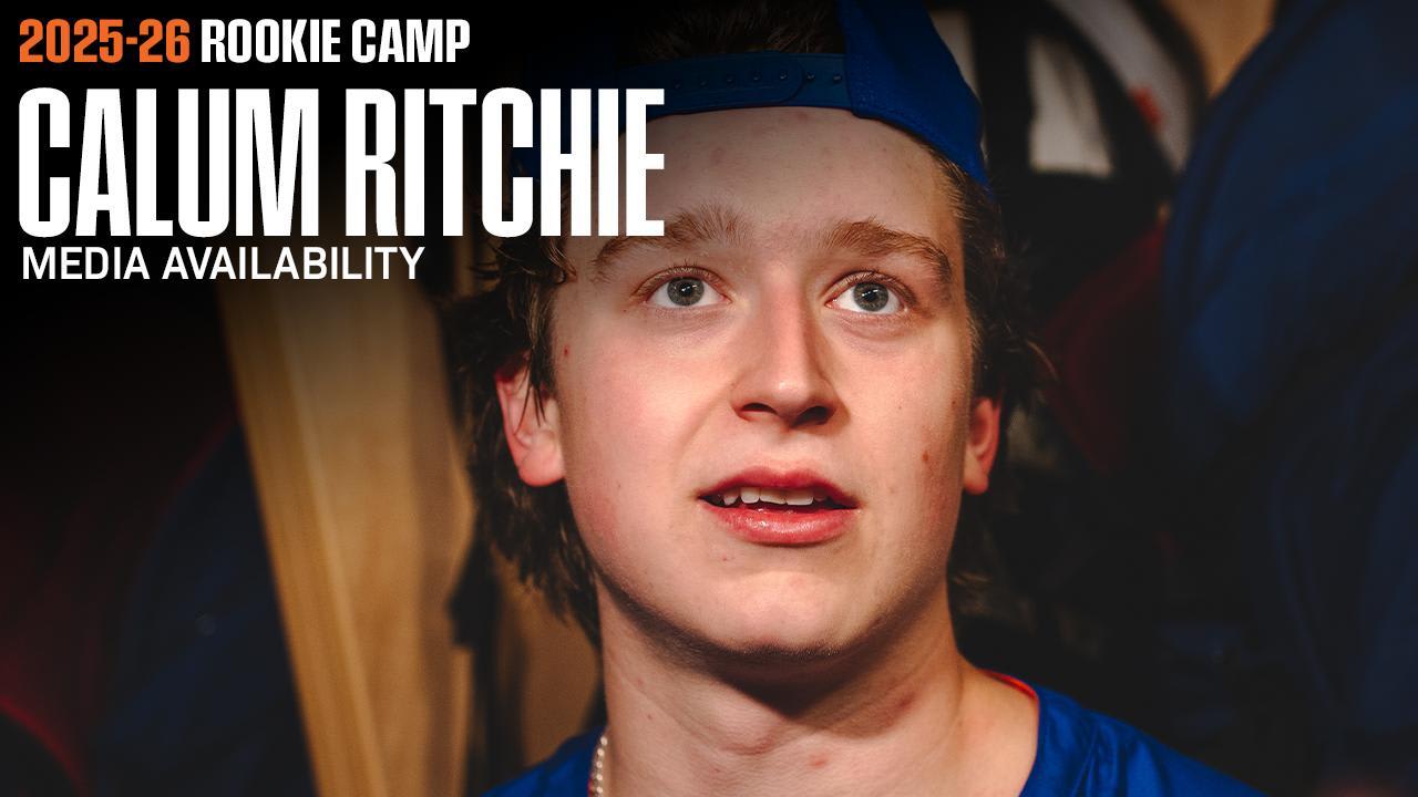 2025-26 Rookie Camp Day 5: Calum Ritchie | New York Islanders