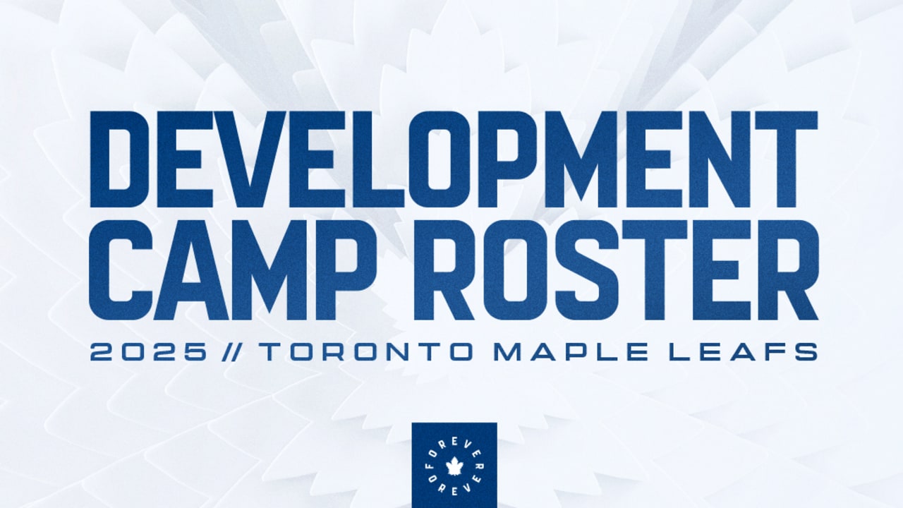 Maple Leafs Announce 2025 Development Camp Roster | Toronto Maple Leafs