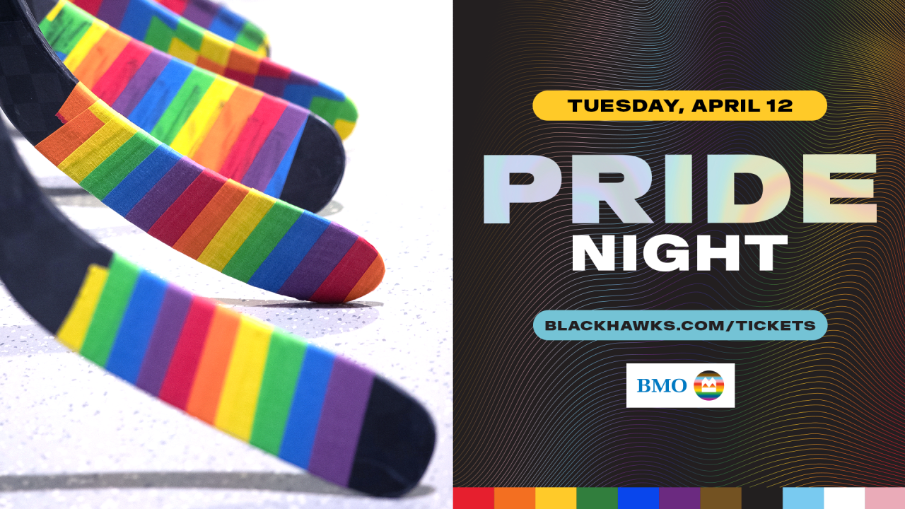 RELEASE Blackhawks to Celebrate Pride Night on Tuesday Chicago