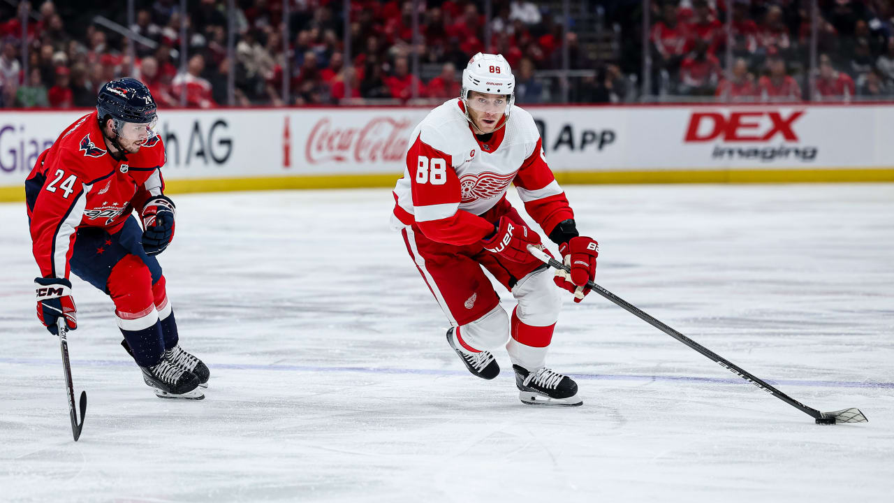 RECAP: Red Wings Earn Point But Fall To Capitals In Overtime, 4-3, Amid ...