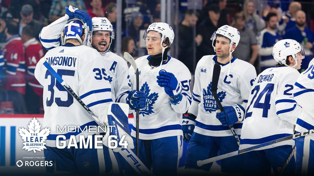 Game 64 | The Leaf: Blueprint Moment | Toronto Maple Leafs