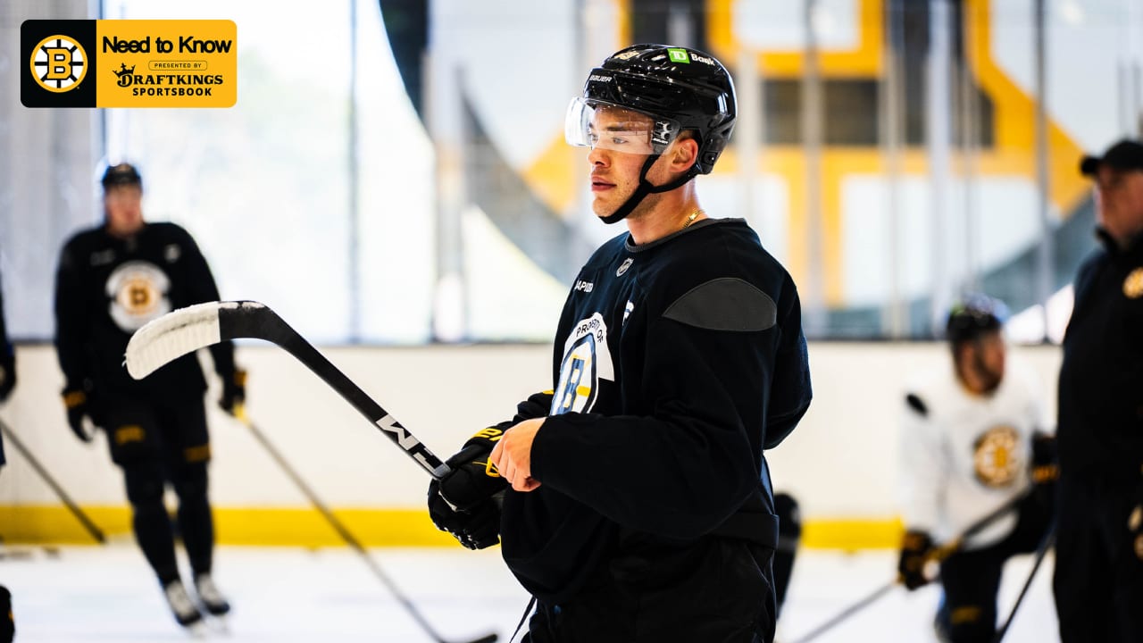 Need to Know: Bruins vs. Sabres  | Boston Bruins
