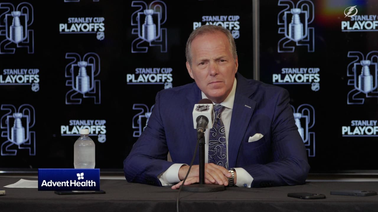 Jon Cooper Postgame R1G3 Tampa Bay Lightning