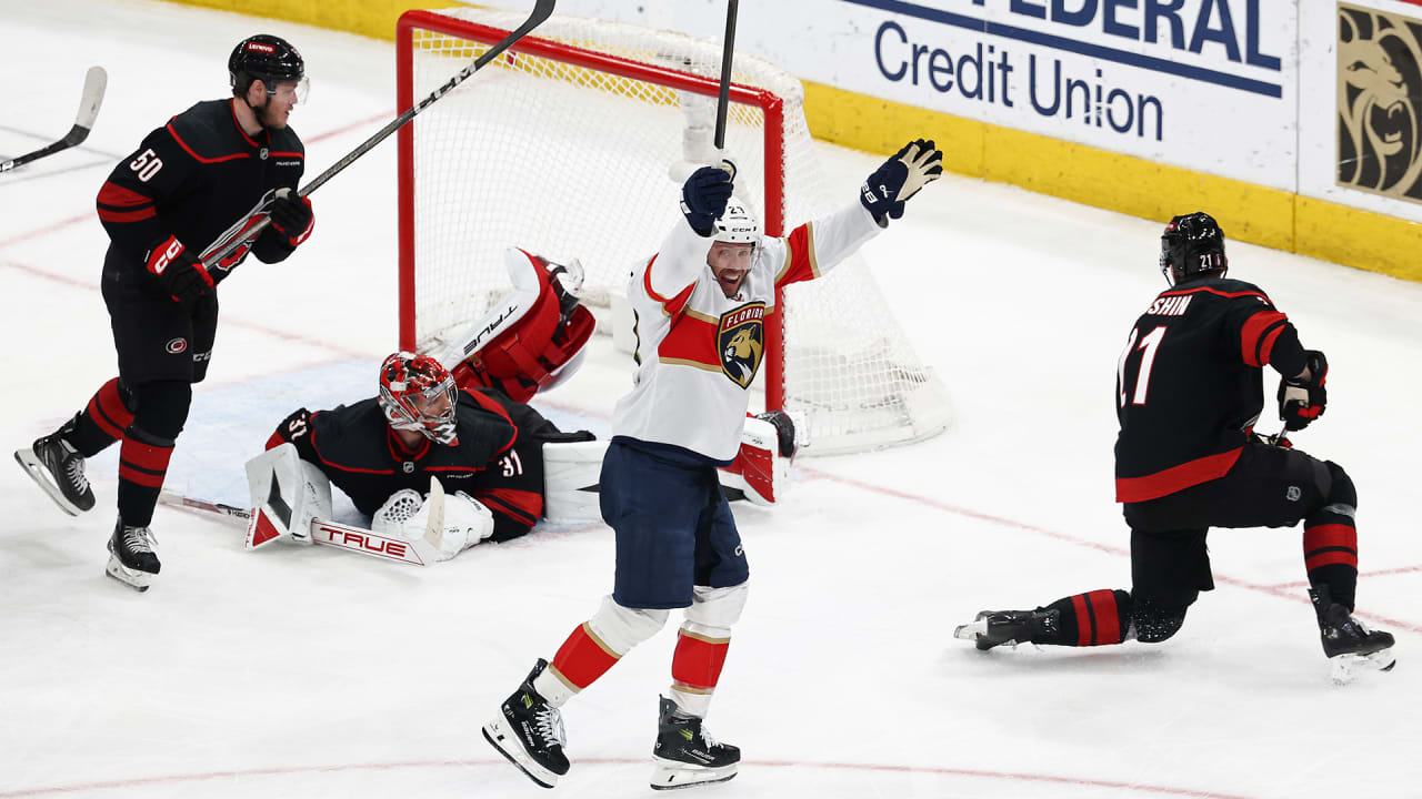 ‘Big goals at big times’: Verhaeghe nets another series-clincher for Panthers | Florida Panthers