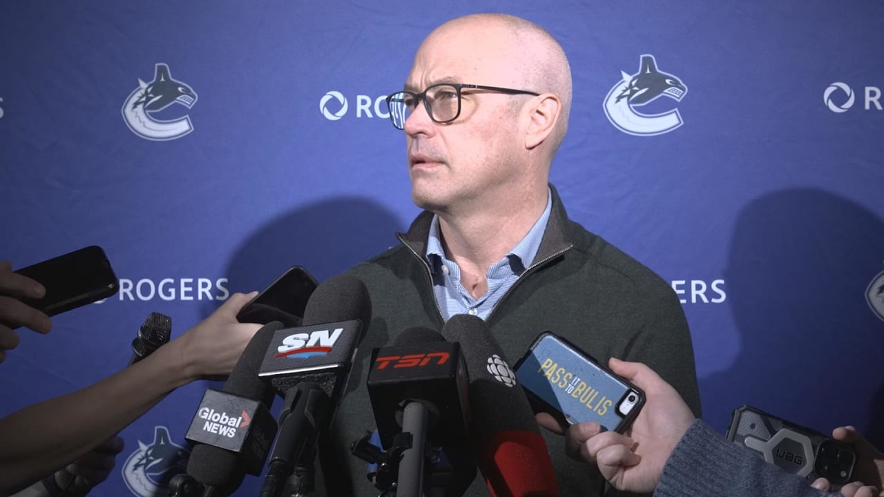 NEWS | General Manager Patrik Allvin | Vancouver Canucks