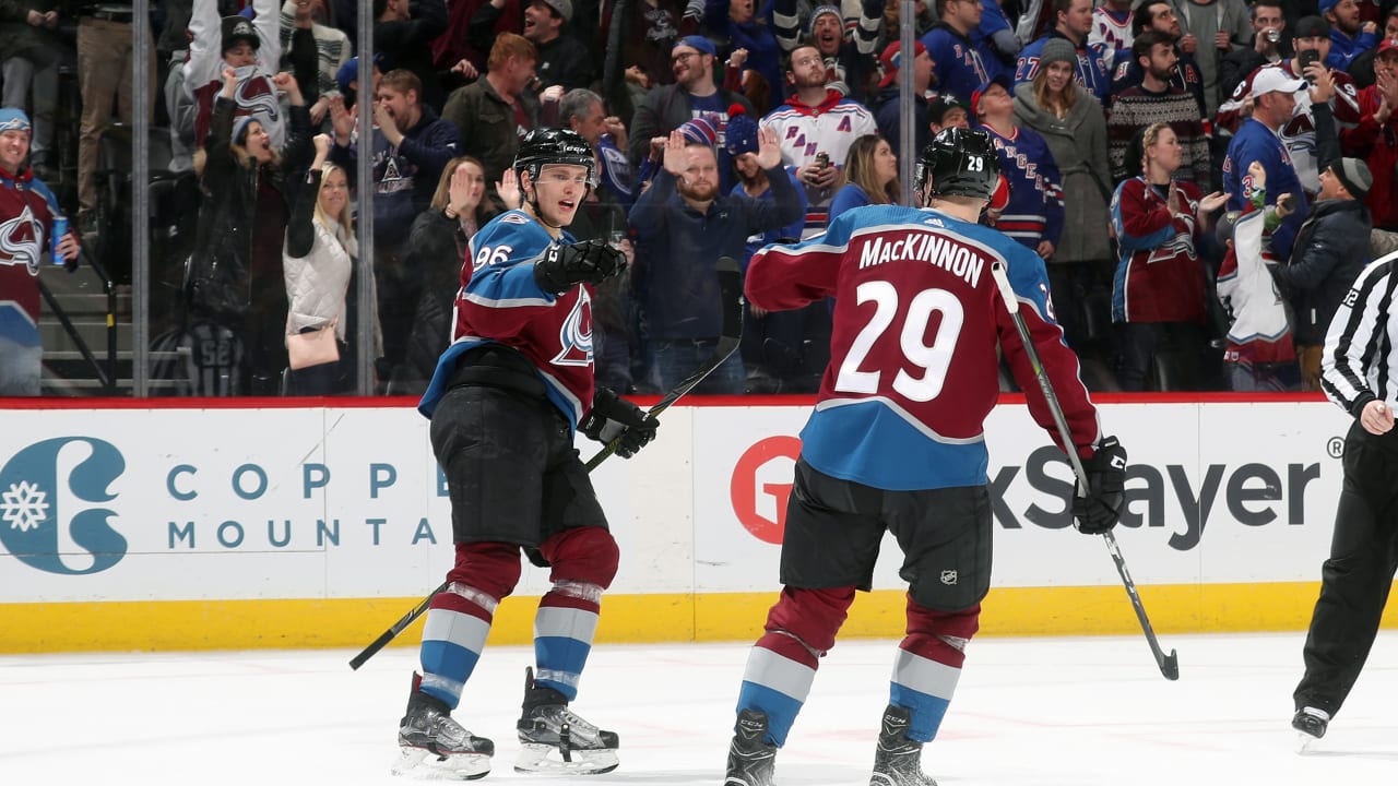 Avalanche top Rangers for ninth straight win | NHL.com