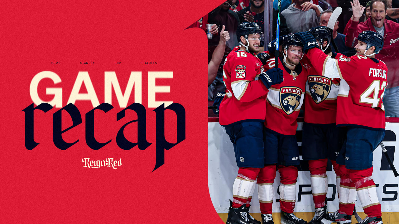 RECAP: Panthers 6, Hurricanes 2 | Florida Panthers