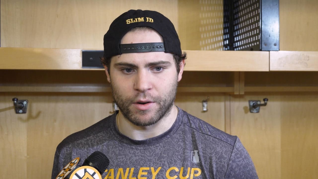 Locker Room Raw: Jake DeBrusk | Boston Bruins