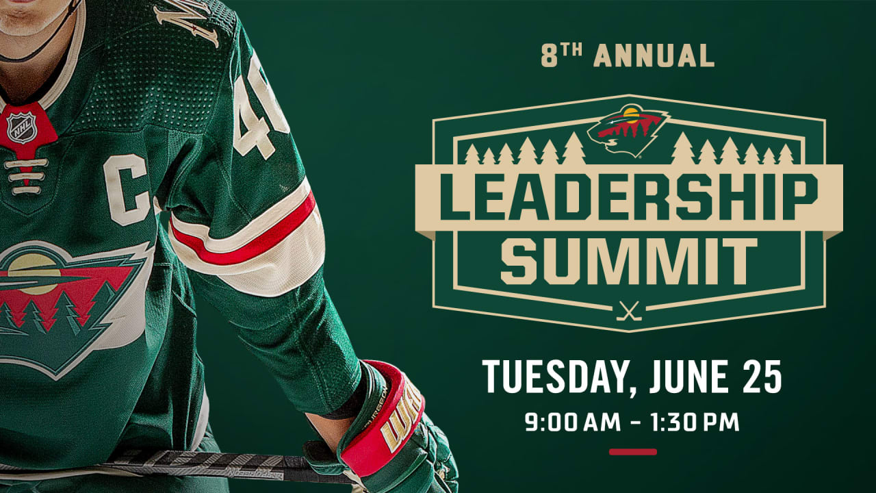Eighth Annual Minnesota Wild Leadership Summit to be Held on Tuesday, June 25 | Minnesota Wild