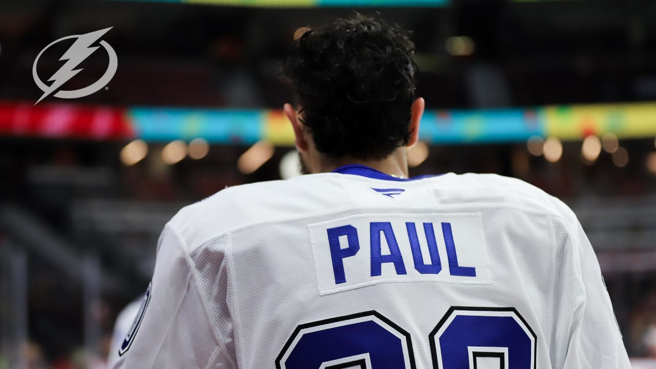 Paul ties the game at two Tampa Bay Lightning