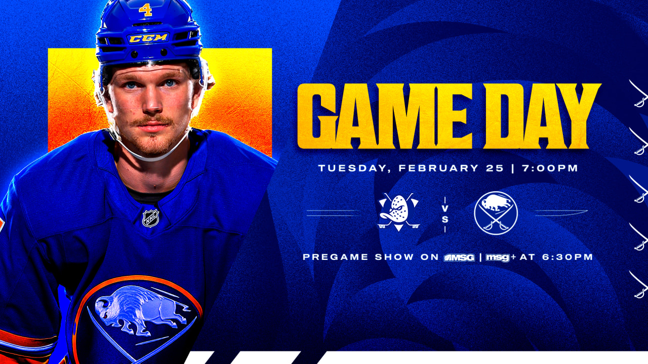 Sabres vs. Ducks