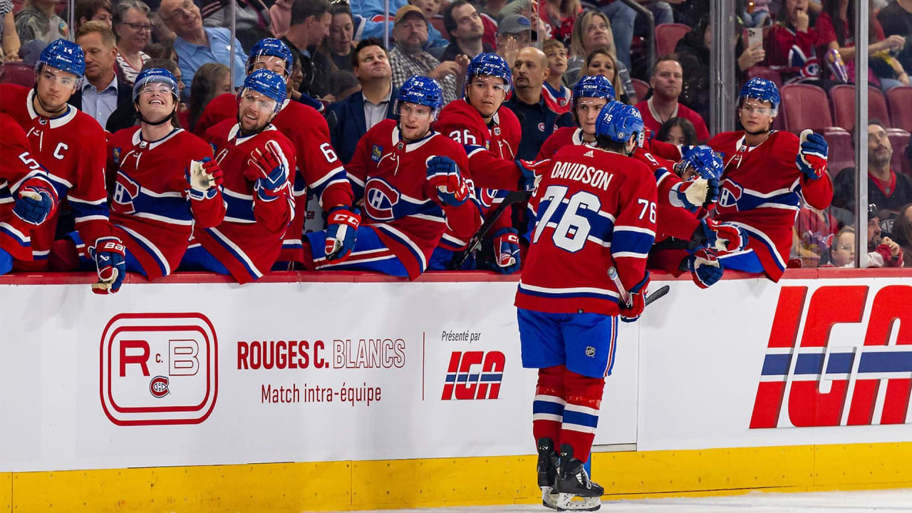 Rouges C. Blancs: Premier But | Canadiens De Montréal