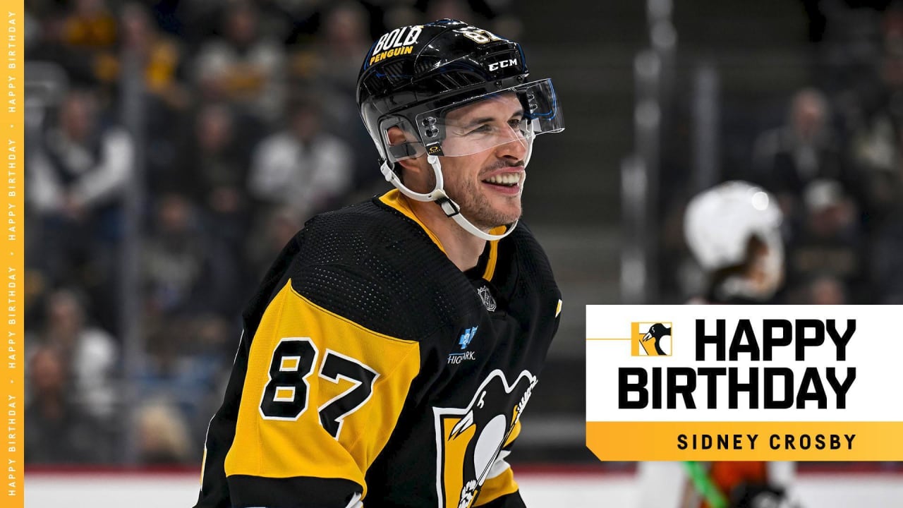 Happy Birthday: Sidney Crosby | Pittsburgh Penguins