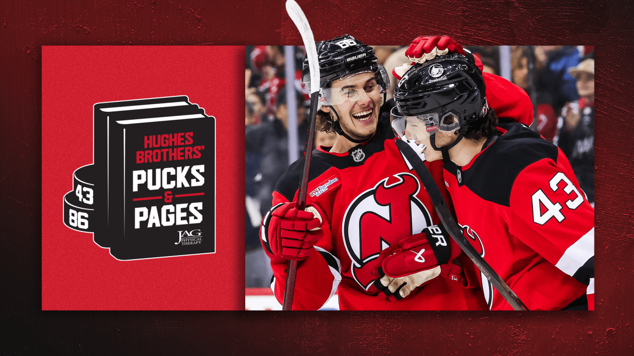 Hughes Brothers' Pucks & Pages Launch | RELEASE | New Jersey Devils