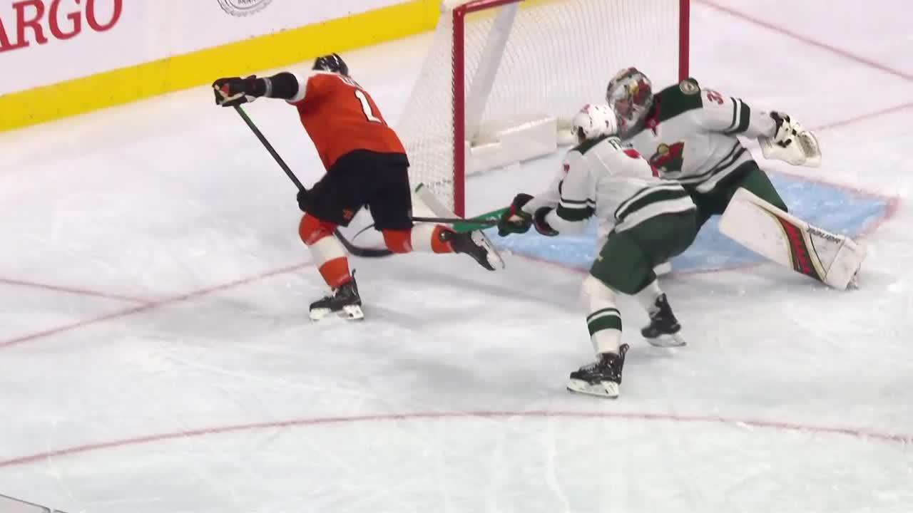 MINPHI Konecny scores PPG against Filip Gustavsson