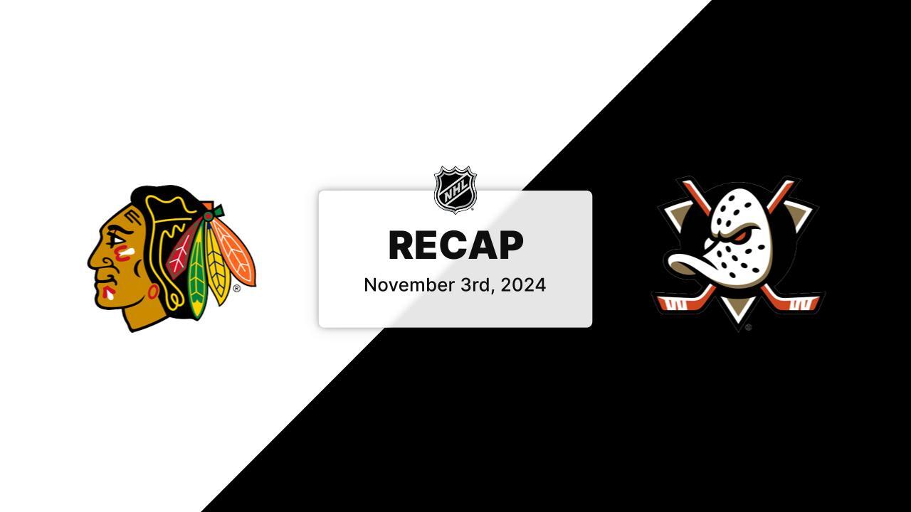 CHI at ANA | Recap | Anaheim Ducks