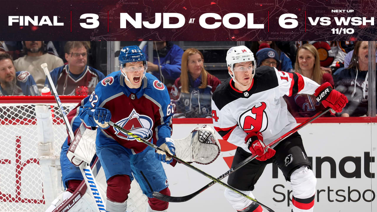 Devils Lose in Colorado to Finish Road Trip, GAME STORY