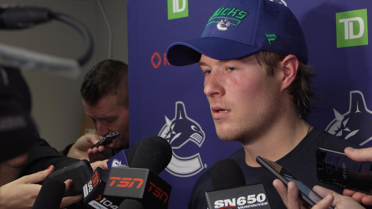 NEWS | Brock Boeser On Returning | Vancouver Canucks