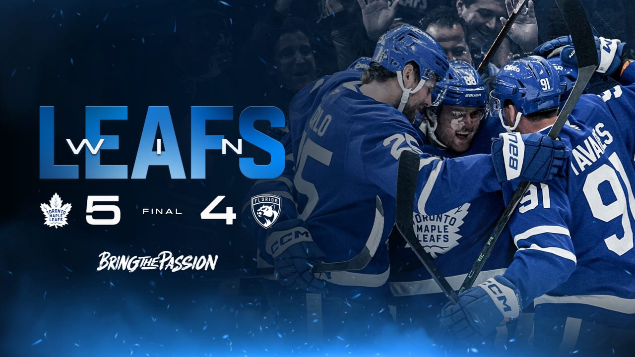 MAPLE LEAFS POSTGAME NOTES, MAY 5 vs. FLORIDA, ROUND 2, GAME 1 | Toronto Maple Leafs