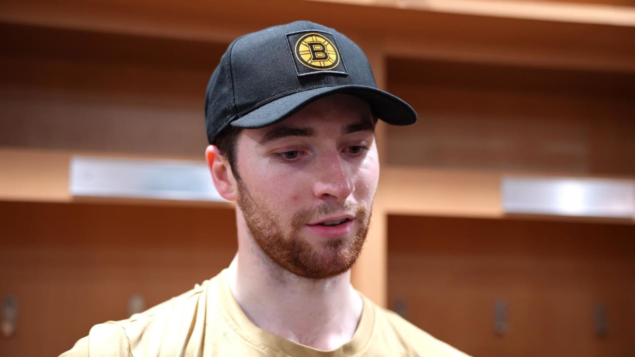 Locker Room Raw: Jeremy Swayman | Boston Bruins