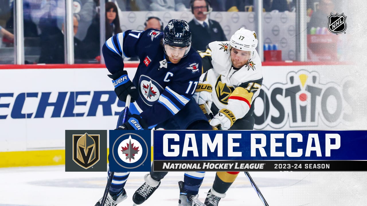 Eichel breaks tie, champion Golden Knights beat Jets 5-3 for 5th straight  victory to open season - Guelph News