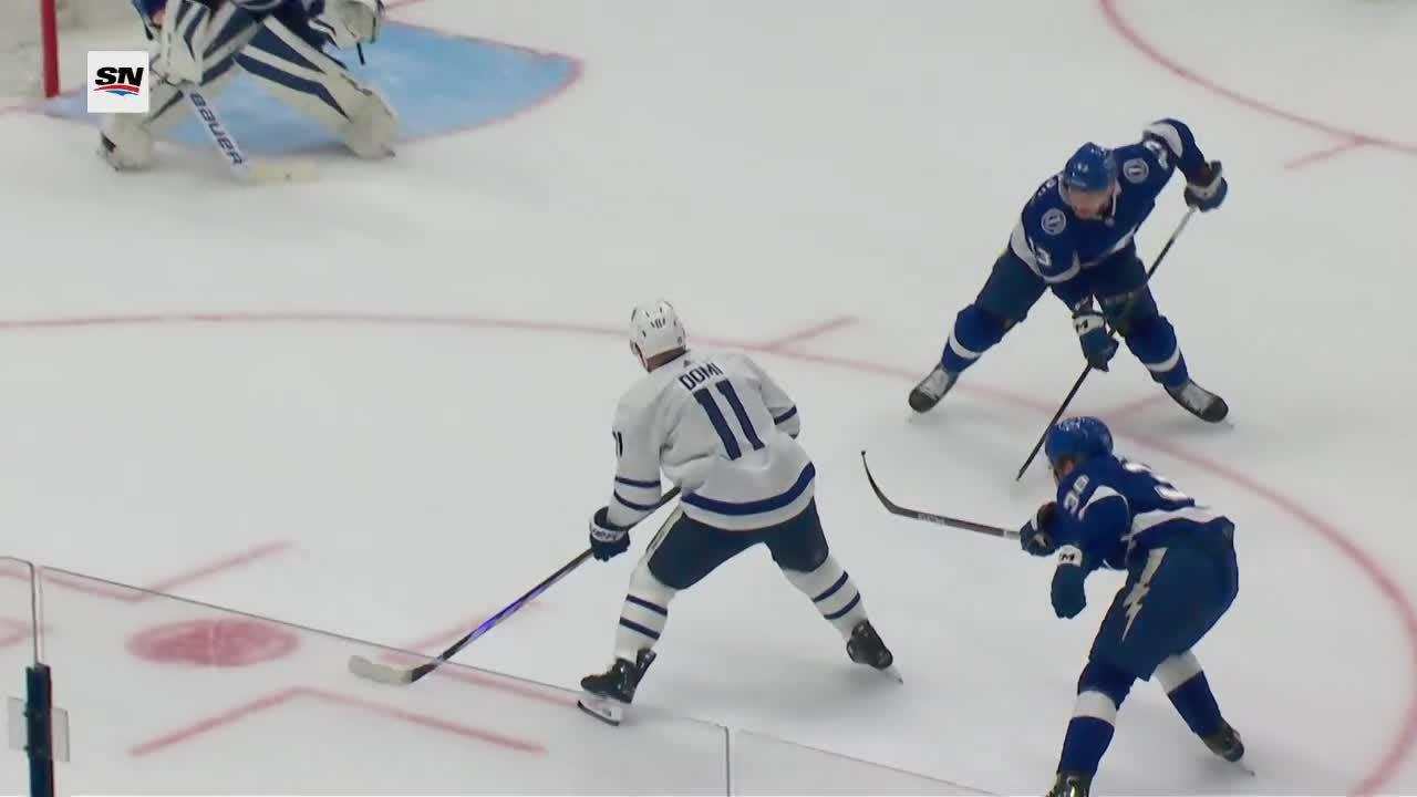 TOR@TBL: Knies scores goal against Lightning | Toronto Maple Leafs