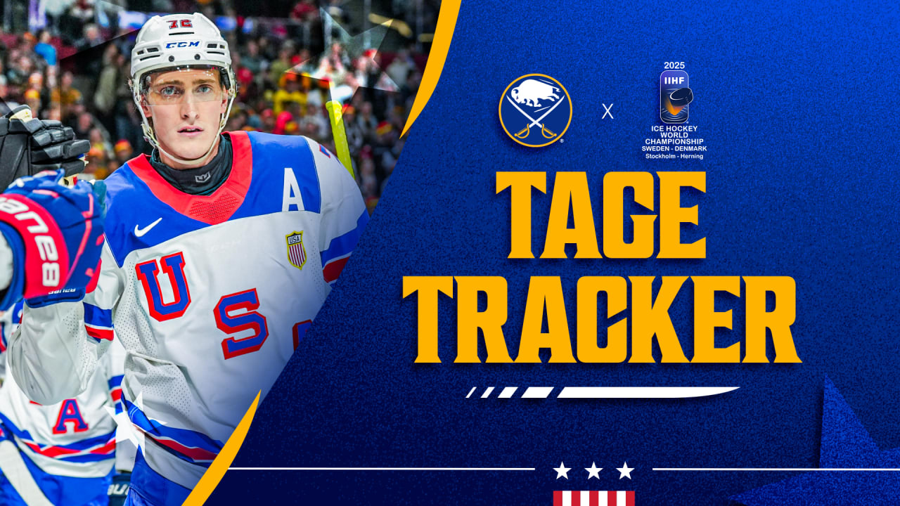 Tage Thompson at the World Championship | Scores, stats, highlights | Buffalo Sabres