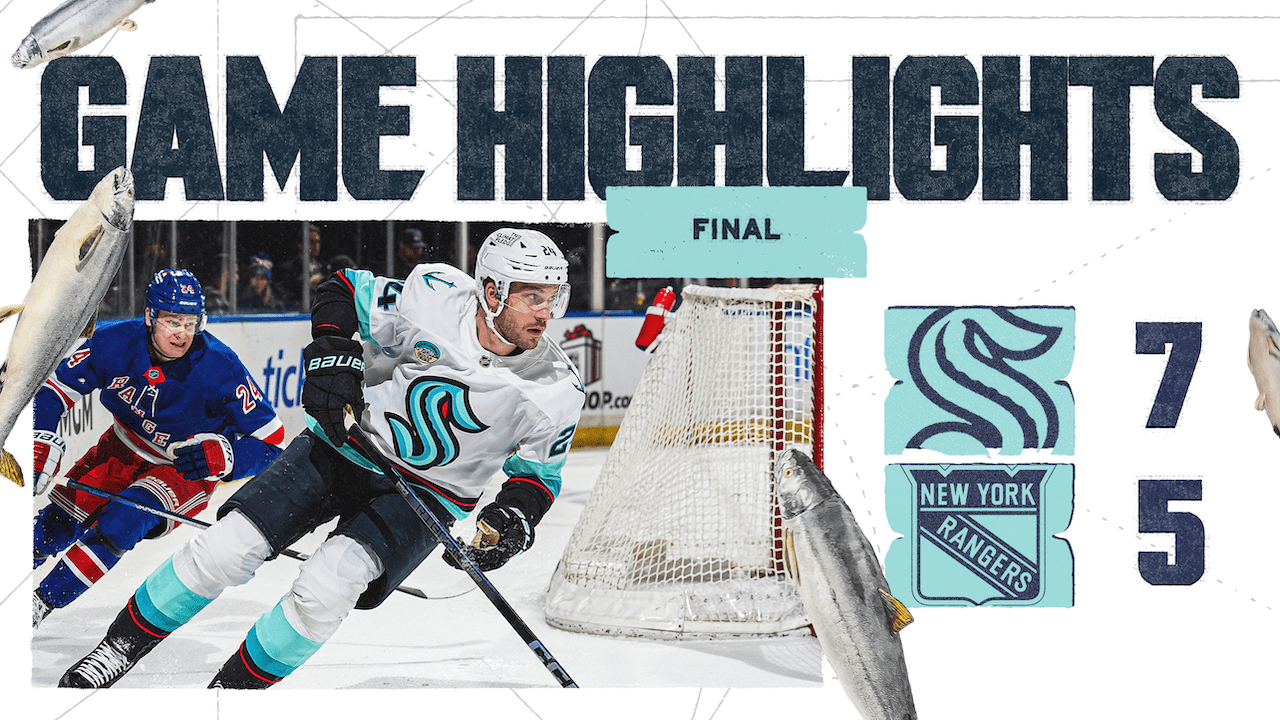 SEA at NYR | Recap | Seattle Kraken