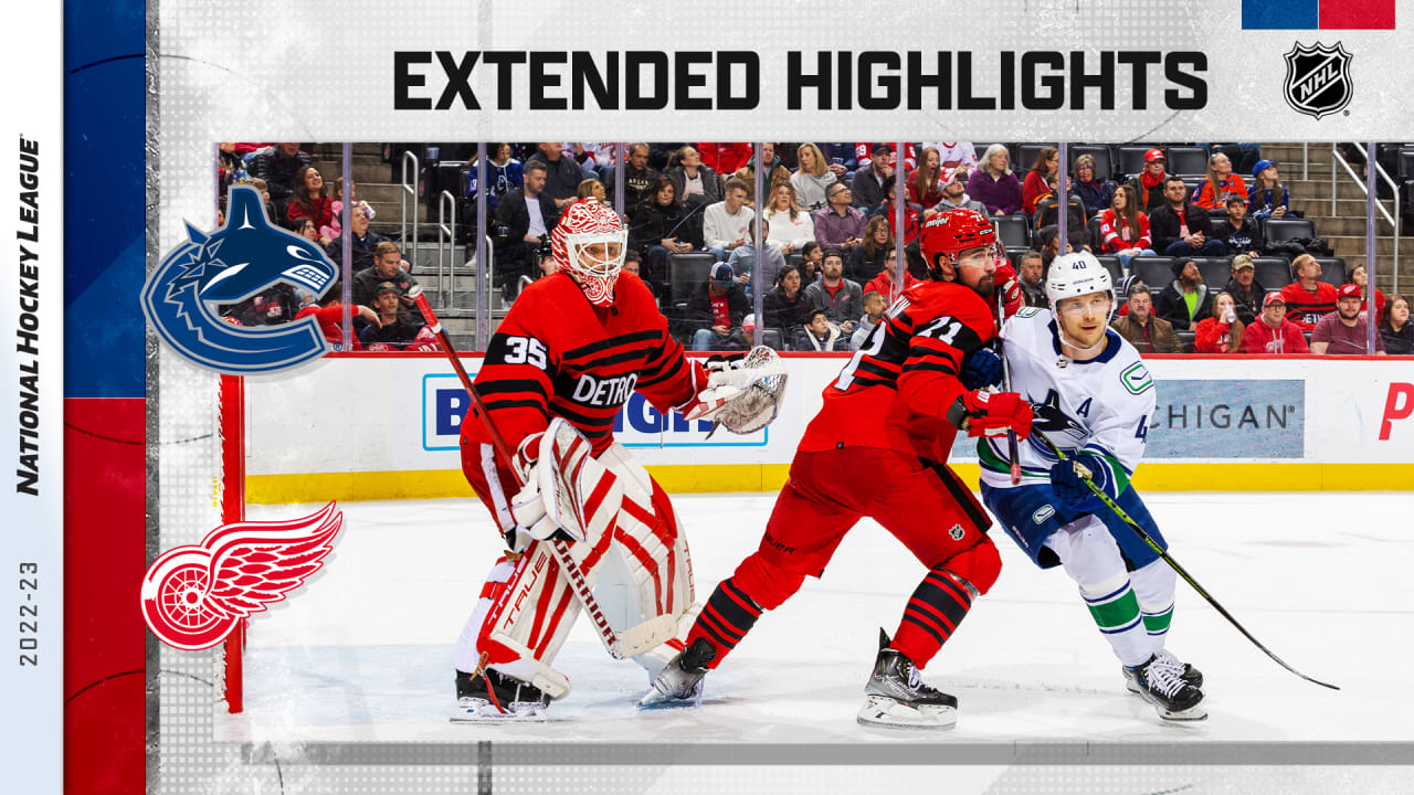 VAN DET Vancouver Canucks