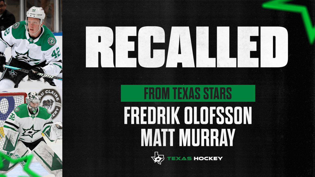 Dallas Stars Sign Goaltender Matt Murray, Texas Stars