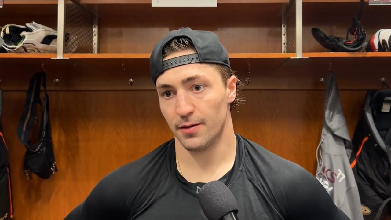 Frank Vatrano Postgame 4 7 24 