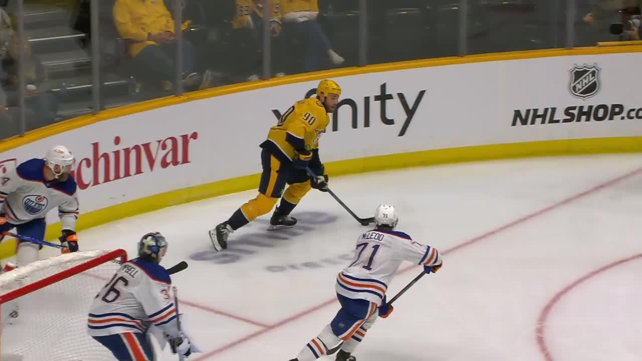 Tommy Novak with a Powerplay Goal vs. Edmonton Oilers | Nashville Predators