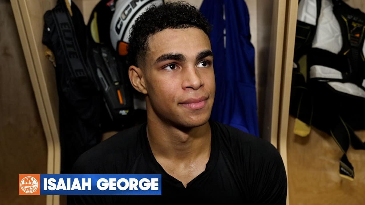 Rookie Camp Day 1: Isaiah George | New York Islanders