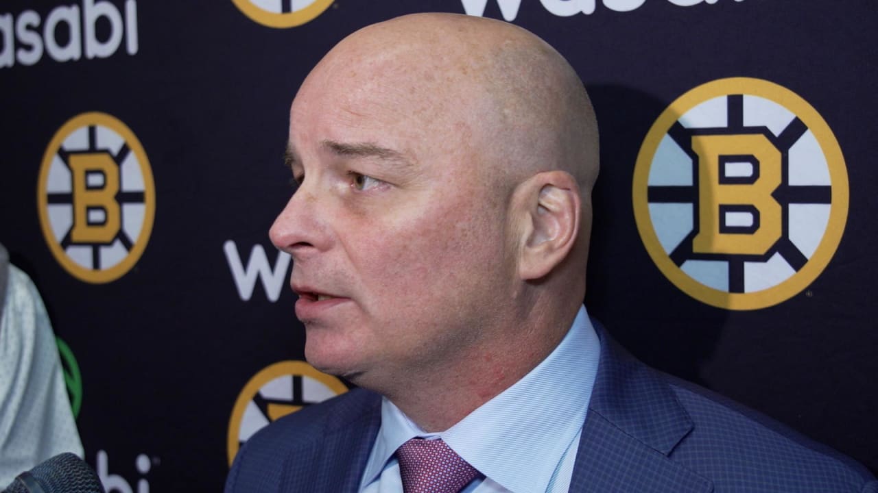 Press Room: Jim Montgomery | Boston Bruins