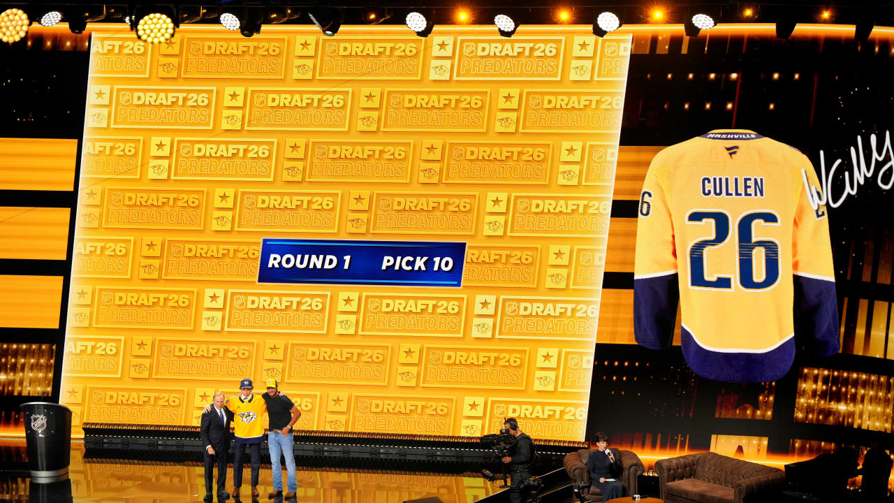 Predators Select Eight Players in 2026 NHL Draft