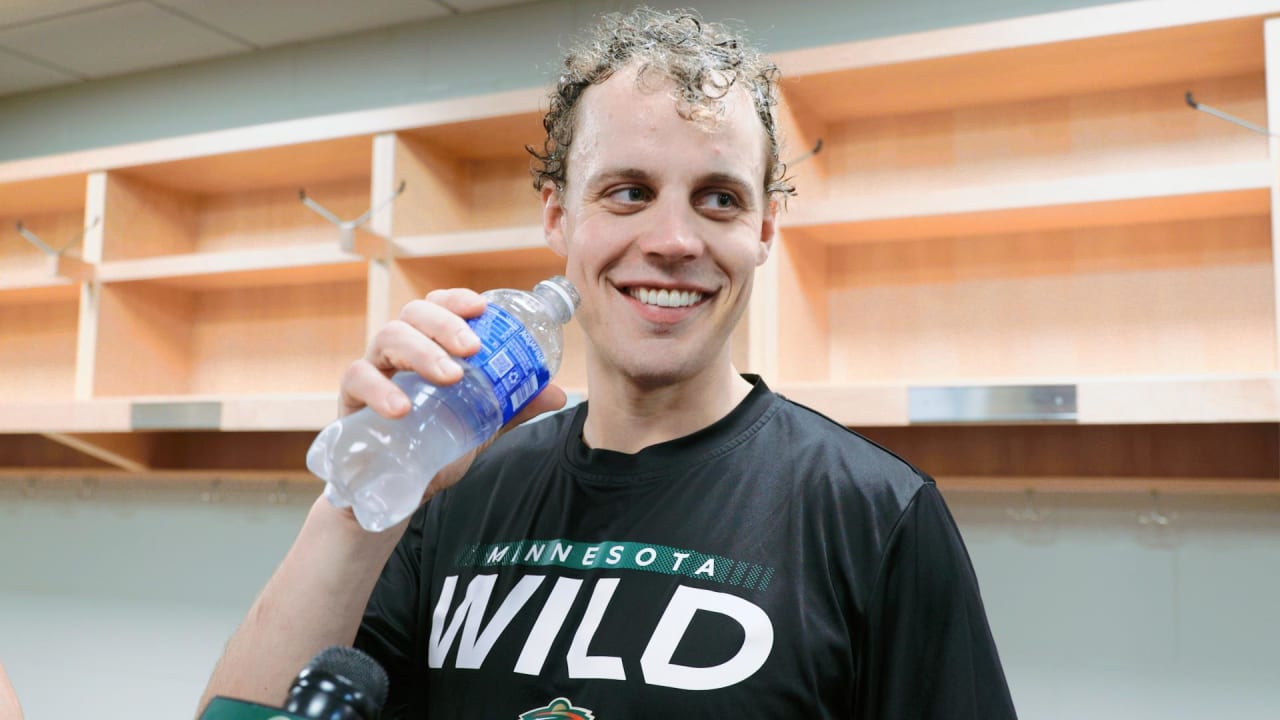 Eriksson Ek Postgame at Lightning 10/24 Minnesota Wild