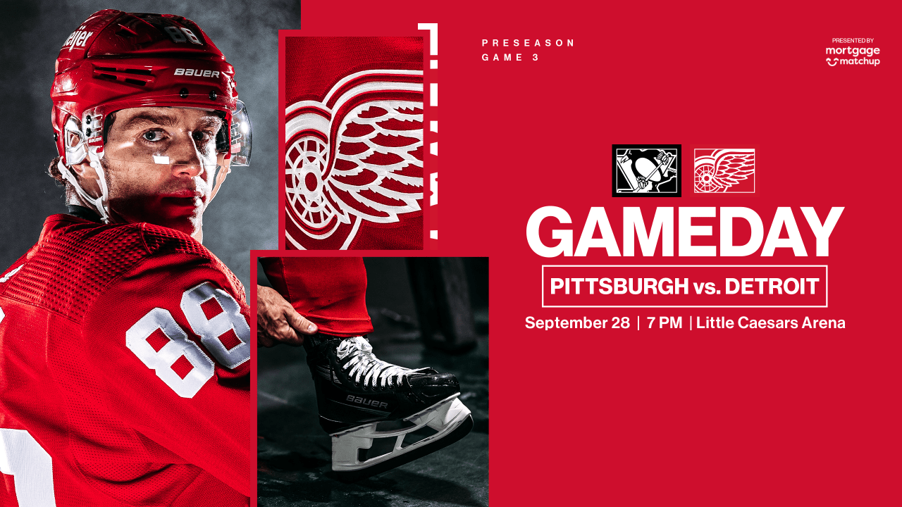 PREVIEW Red Wings back in action Saturday for preseason clash against