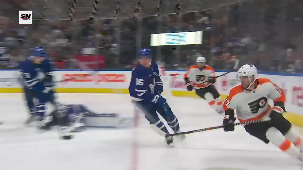 Samsonov makes save | Toronto Maple Leafs