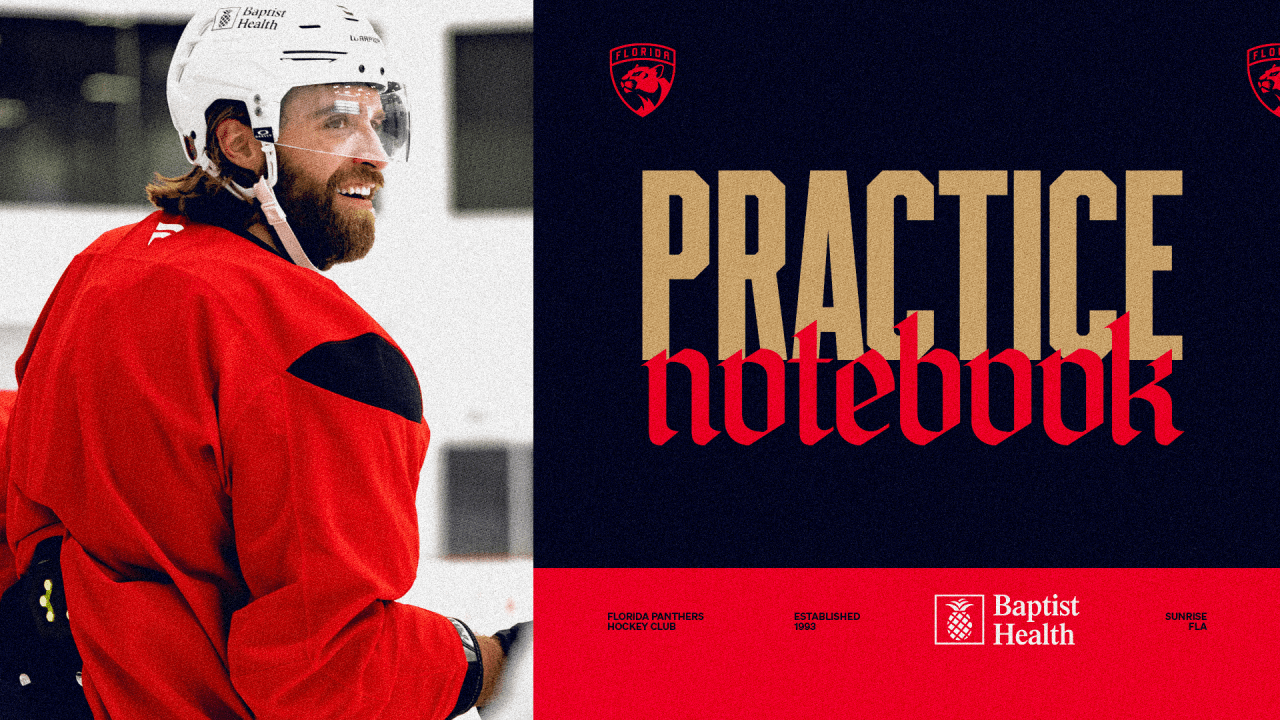 NOTEBOOK: Panthers stop in Florida before closing out road trip | Florida Panthers