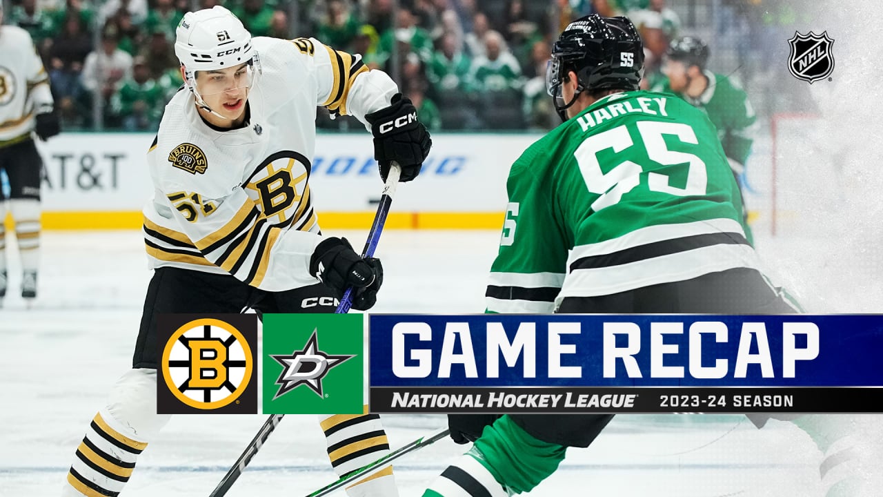 Swayman makes 35 saves for Bruins in win against Stars
