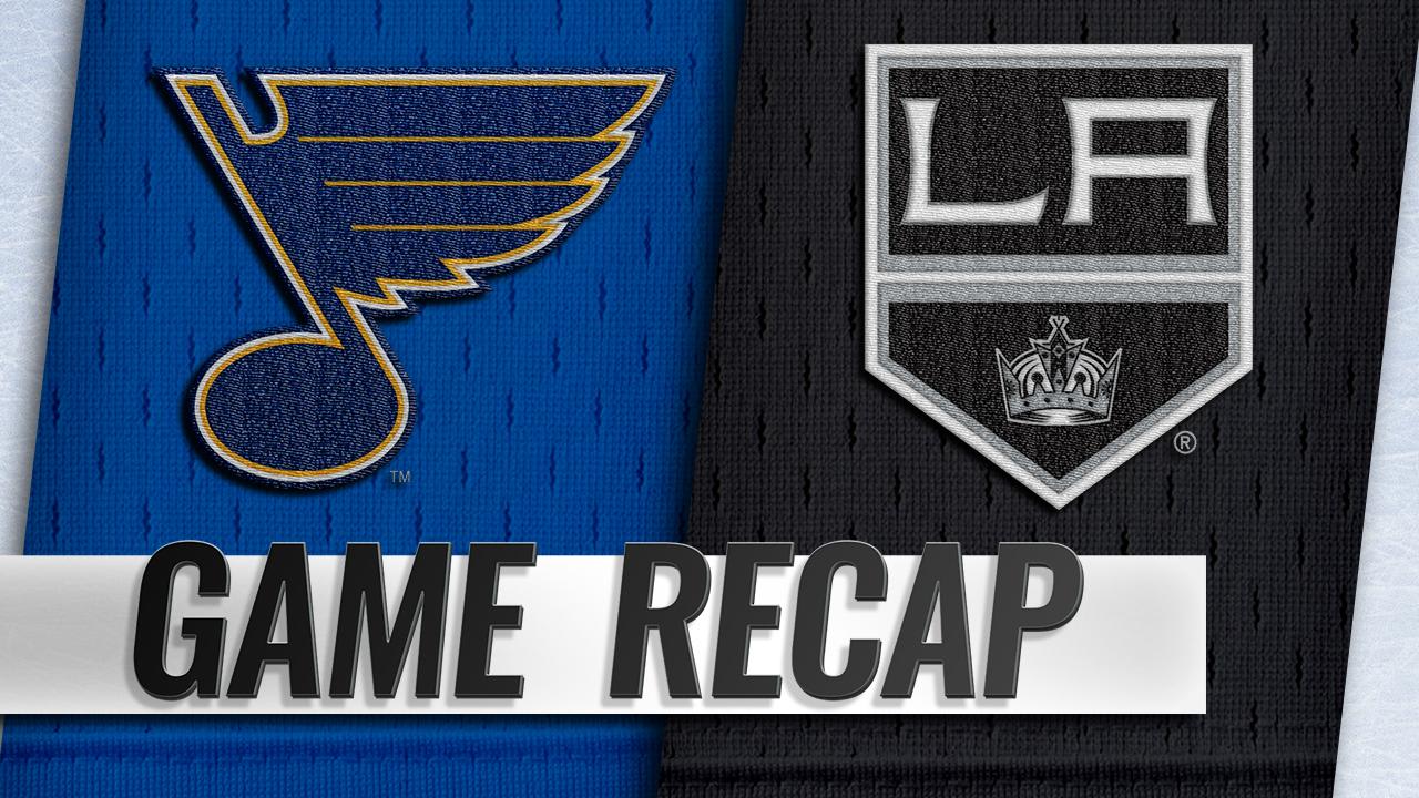 Recap: STL 3, LAK 4 | Los Angeles Kings