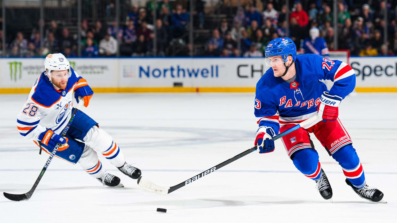 Rangers vs. Oilers: Postgame Notes | New York Rangers