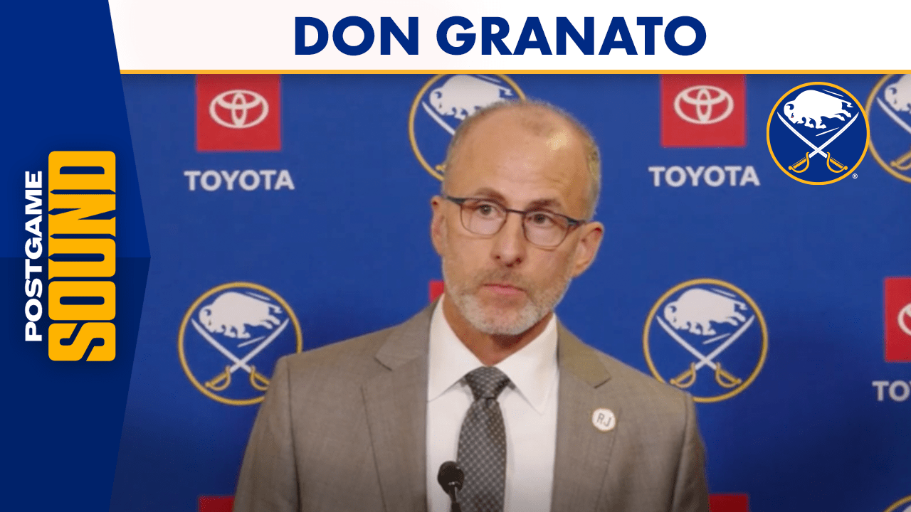 Granato Postgame vs. CGY Buffalo Sabres