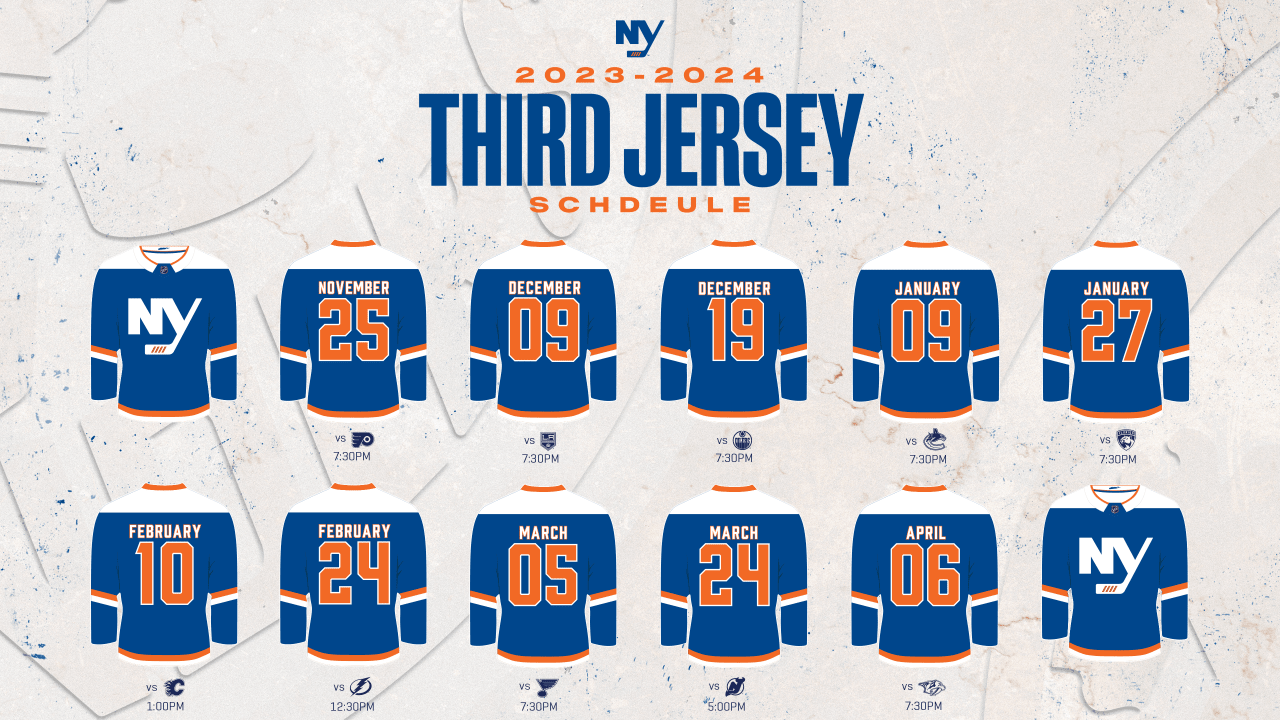 Report: Islanders expected to have third jersey in 2018