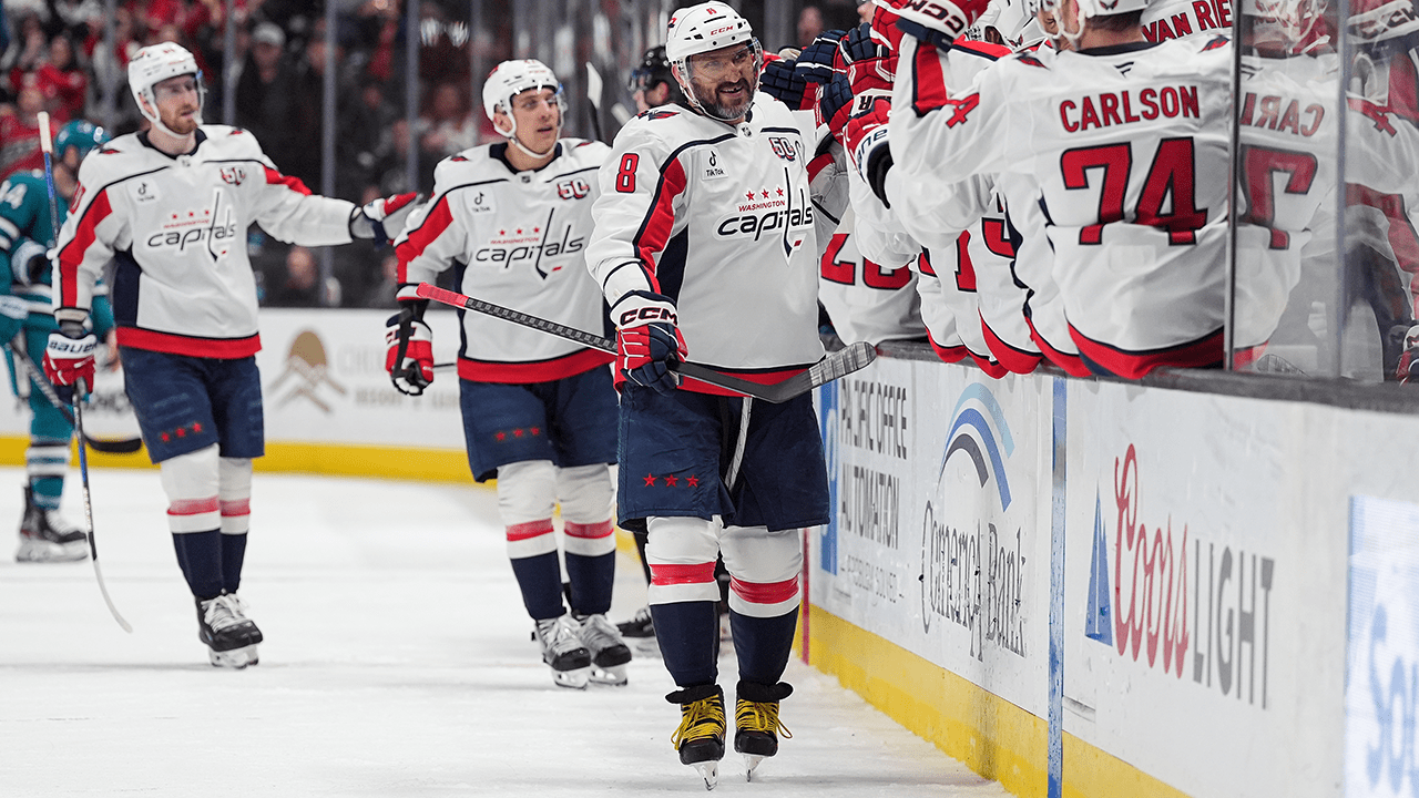 Ovechkin Scores 887th Goal, Nears Gretzky's Record in Capitals' Win