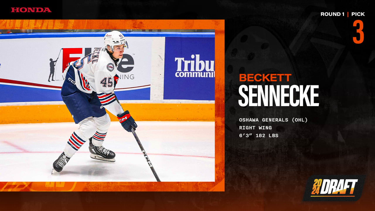 Ducks Select Sennecke Third Overall in 2024 NHL Draft | Anaheim Ducks