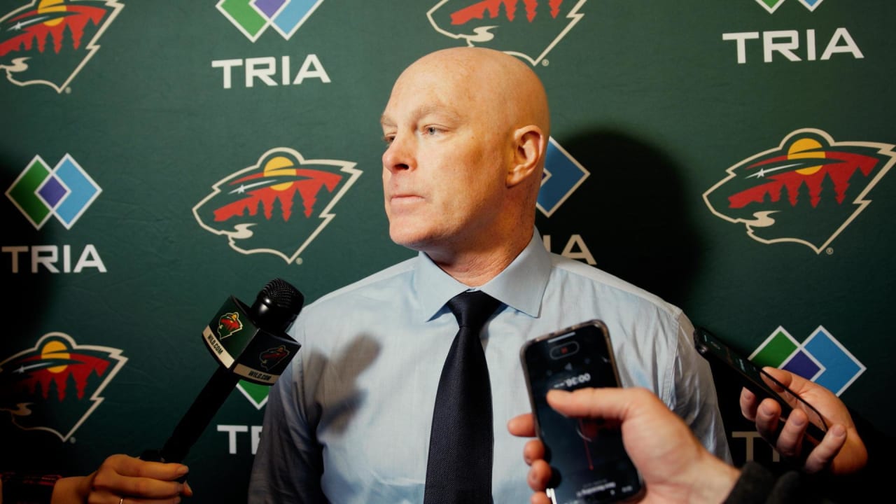 Hynes Postgame At NSH 11/30 | Minnesota Wild