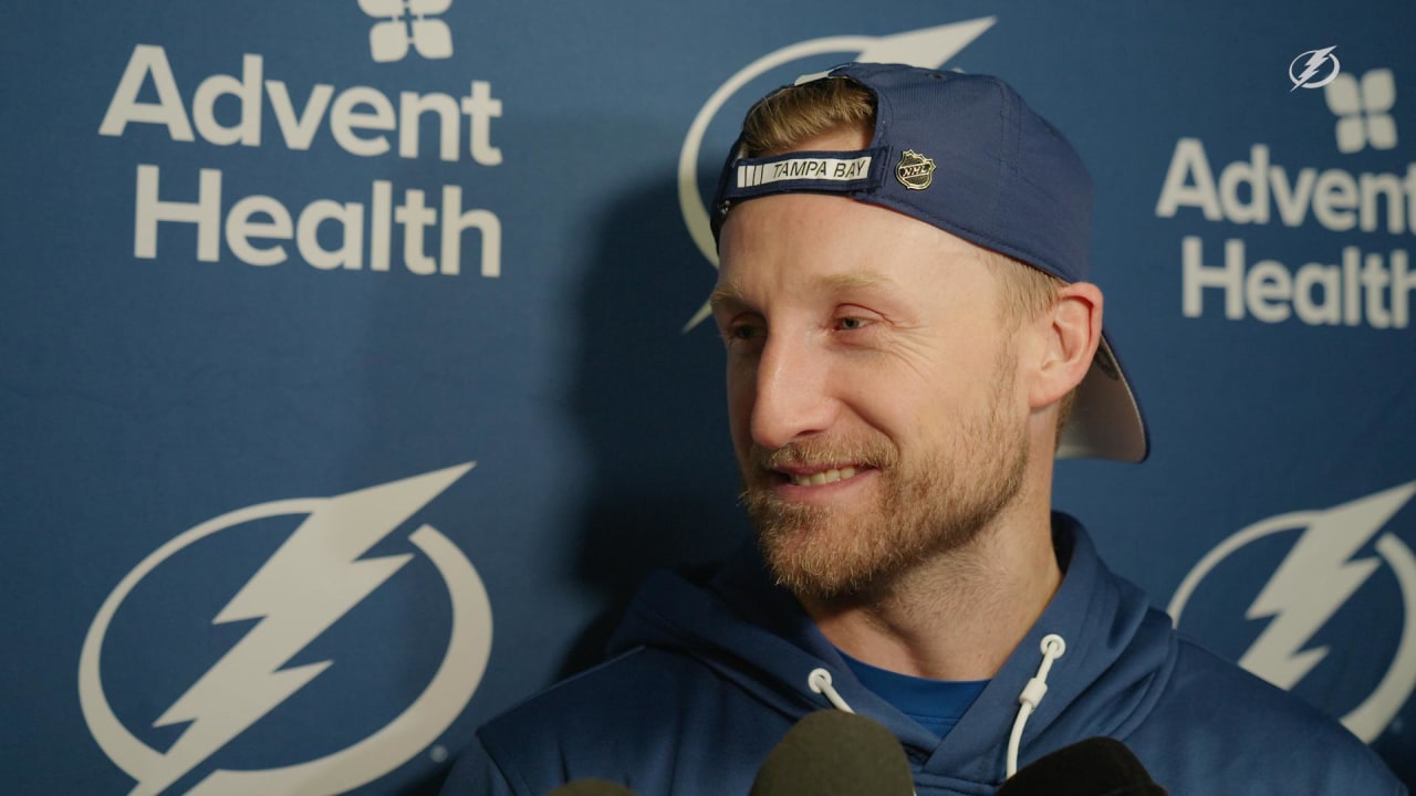 Steven Stamkos Pregame 11 6 23 Tampa Bay Lightning